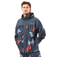 Dragonfly Мембранная куртка Quad 2.0 Man 2025 Grey - Orange Camo в Москве