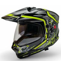 AIM Шлем кросс/эндуро JK802S Yellow/Grey/Black в Москве